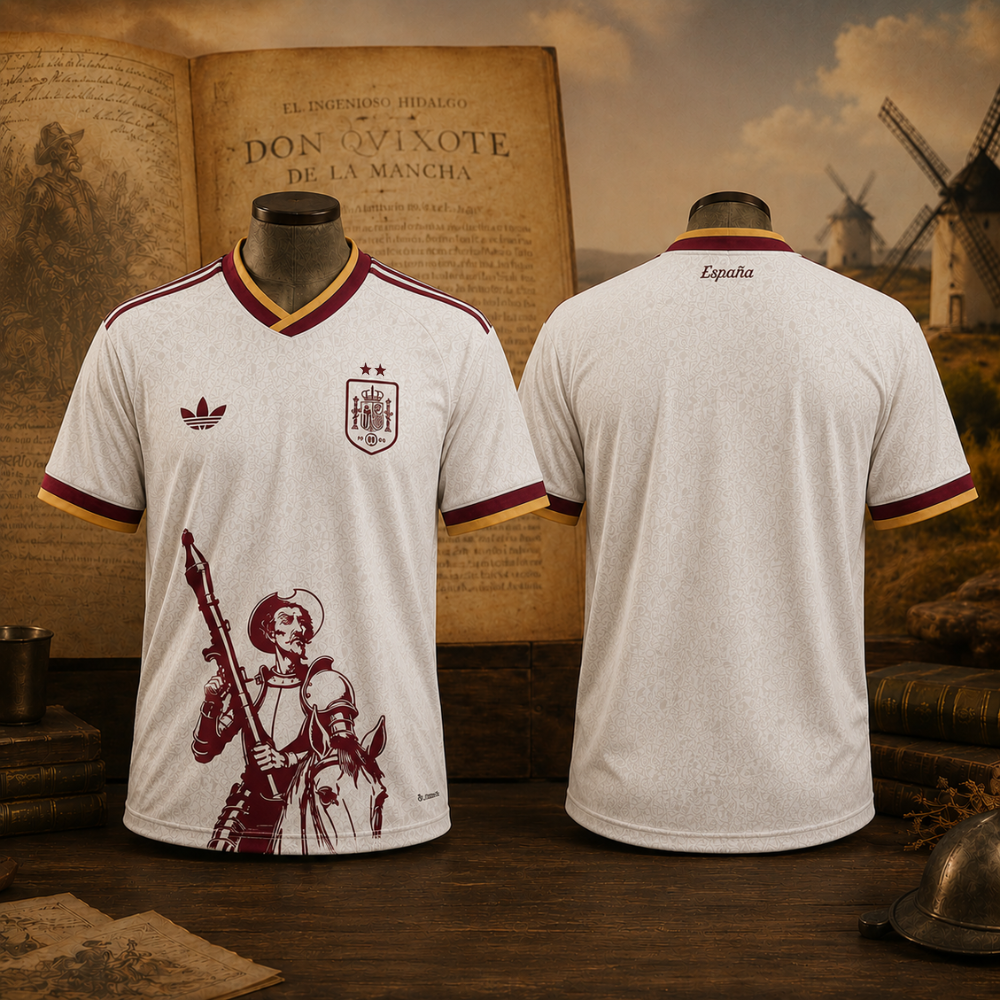 CAMISETA ESPAÑA QUIJOTE